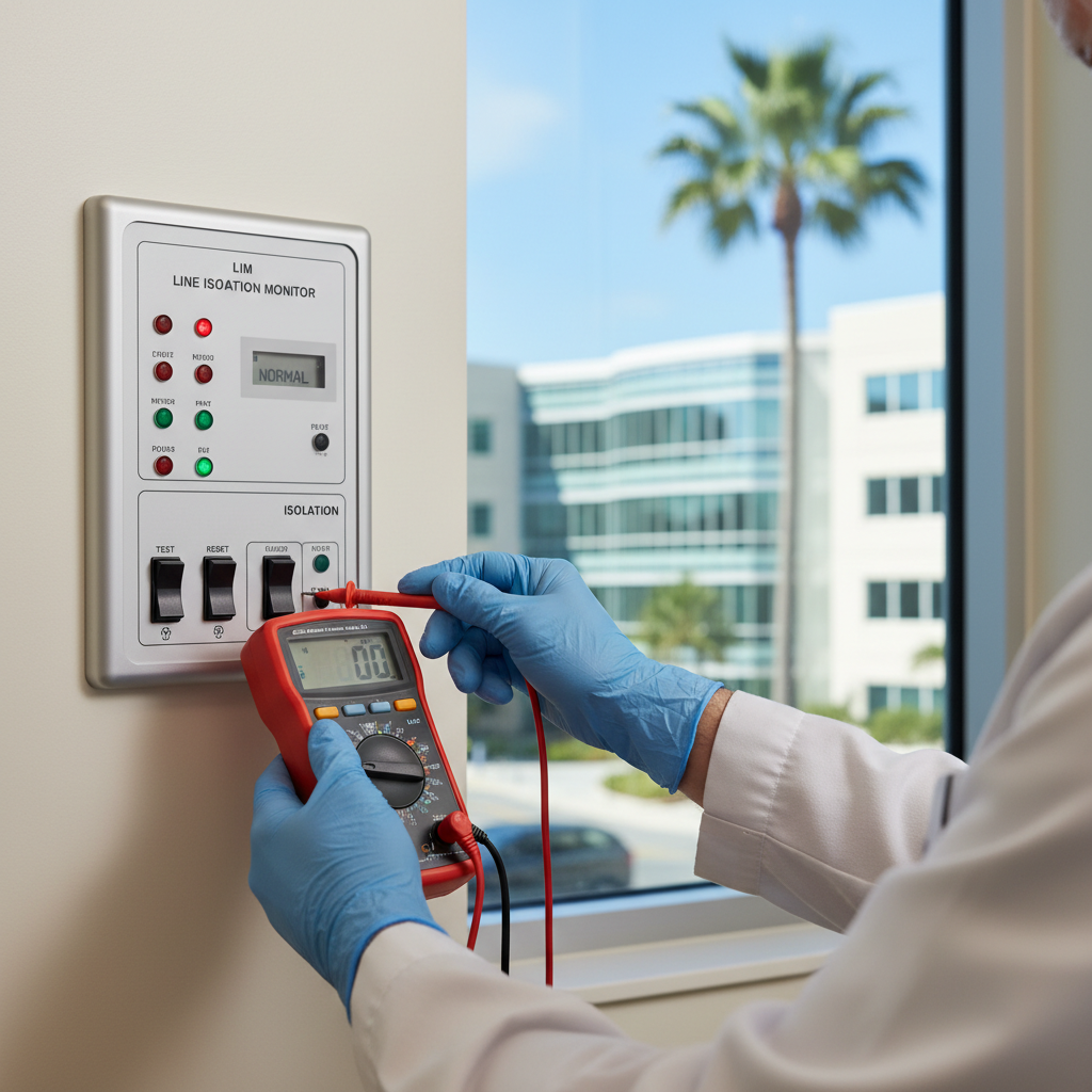 Line Isolation Monitor Inspection West Palm Beach FL | MTS
