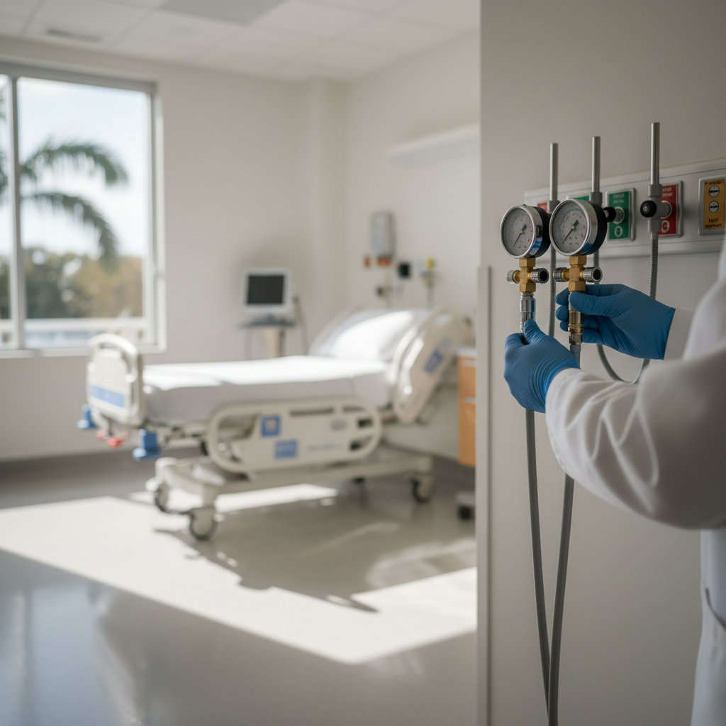 Medical Gas Certification in Sarasota, FL: Your Guide to ASSE 6030 Compliance