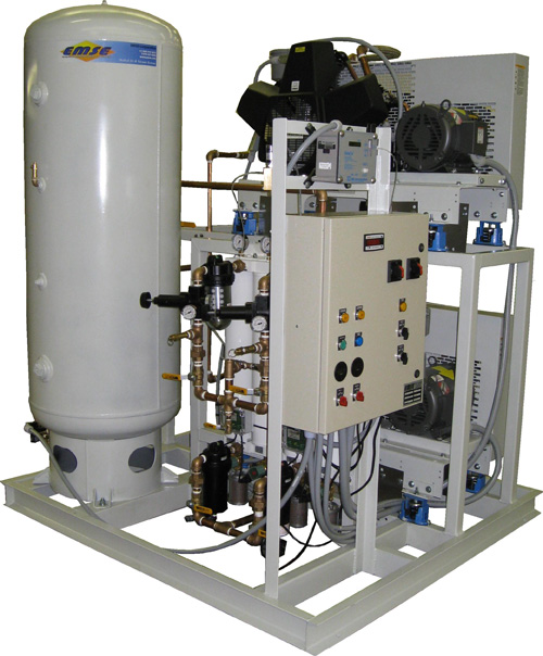 EMSE Reciprocating Air Compressor Triplex Plants Systems 3TOX10PS200D