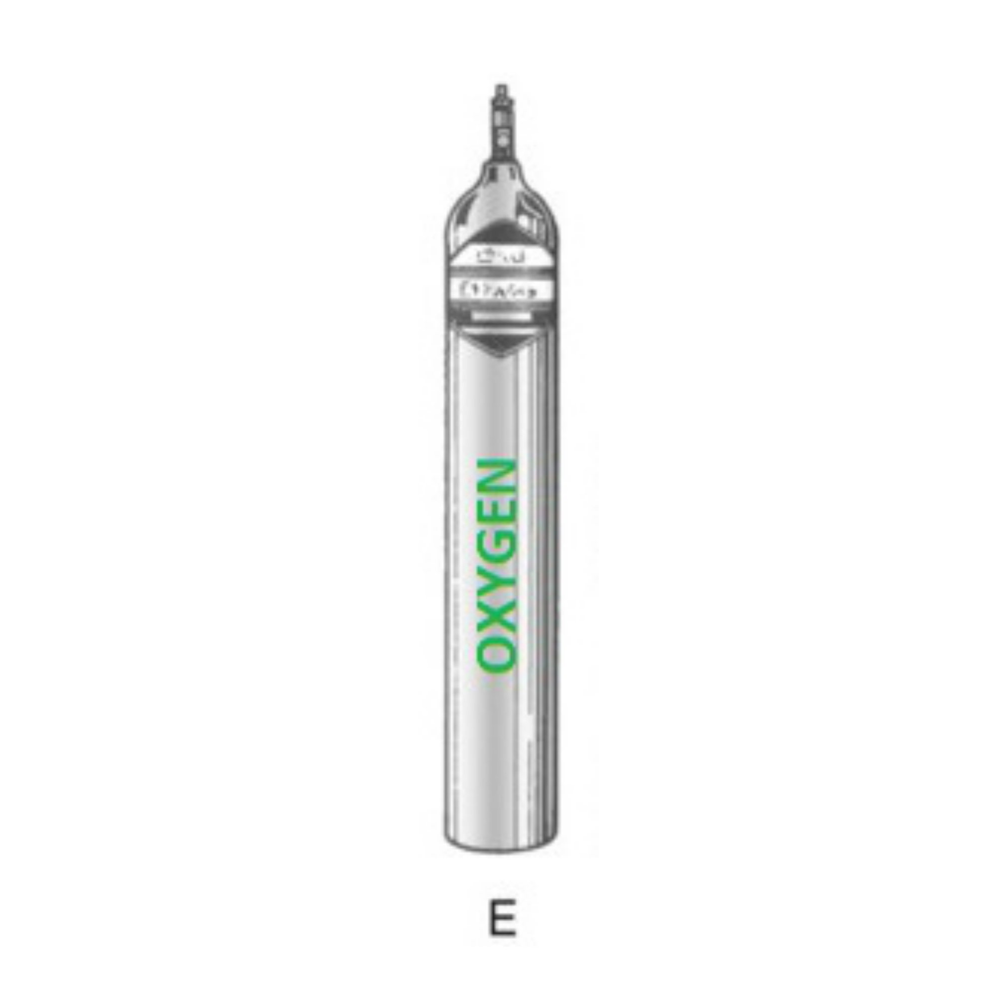 E Tank O2 Oxygen E Cylinder Refill (3 Foot Tank) | Medical Testing Solutions