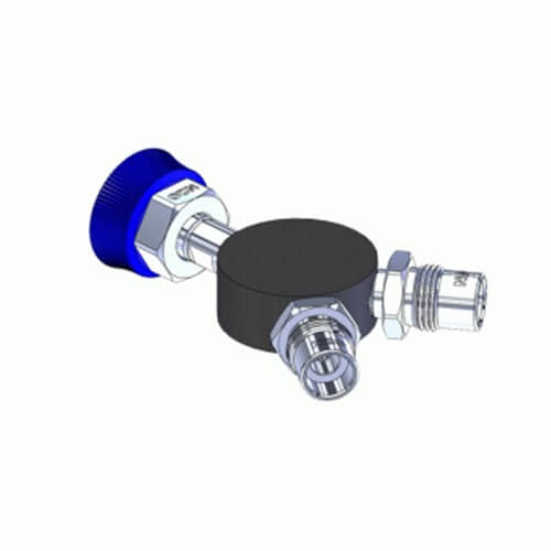 Superior MDO-104-6, Nitrous Oxide Demand Valve Duplex Adaptor