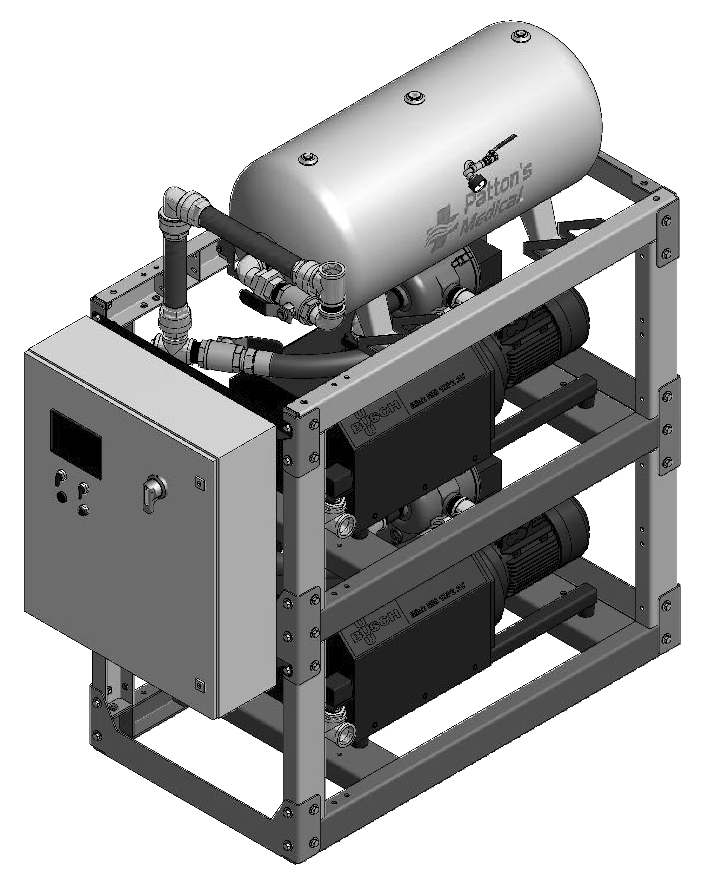 Amico 10 HP Duplex Claw Space Saver v-ccd-t-200p-ss-n-100-ms
