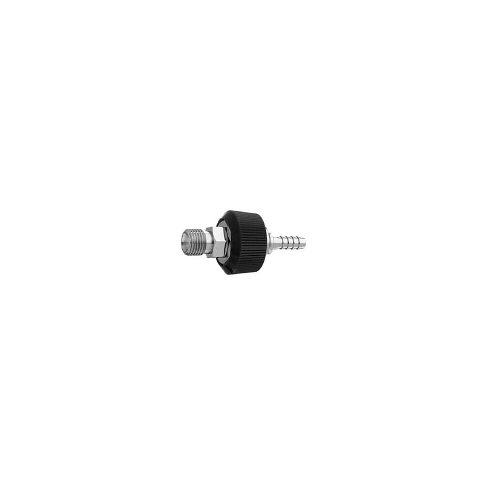 Bay Corporation 1/4" Hose Barb with Hand Grip Collar, 1241-17HT