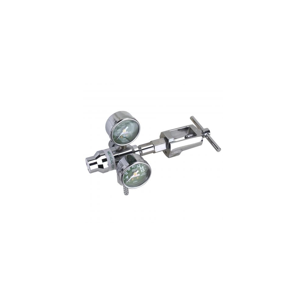 GenTech Flowmeter Regulators 0-45 LPM Flow Gauge Regulator, CGA 965 Inlet, DISS Outlet 230M-45YN