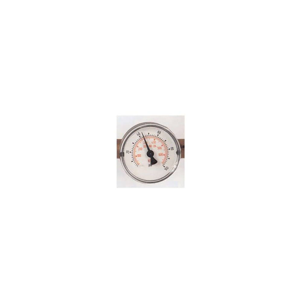 Ohio Medical 223017 - 2" Gauge - Vacuum, WAGD (0-30" Hg)